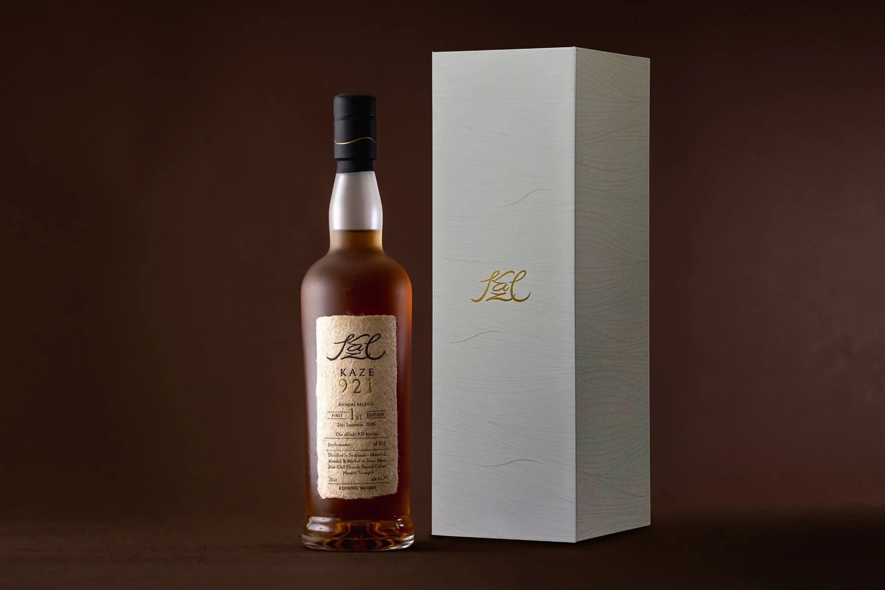 KAZE 921 FIRST EDITION 2026 ボトルと化粧箱