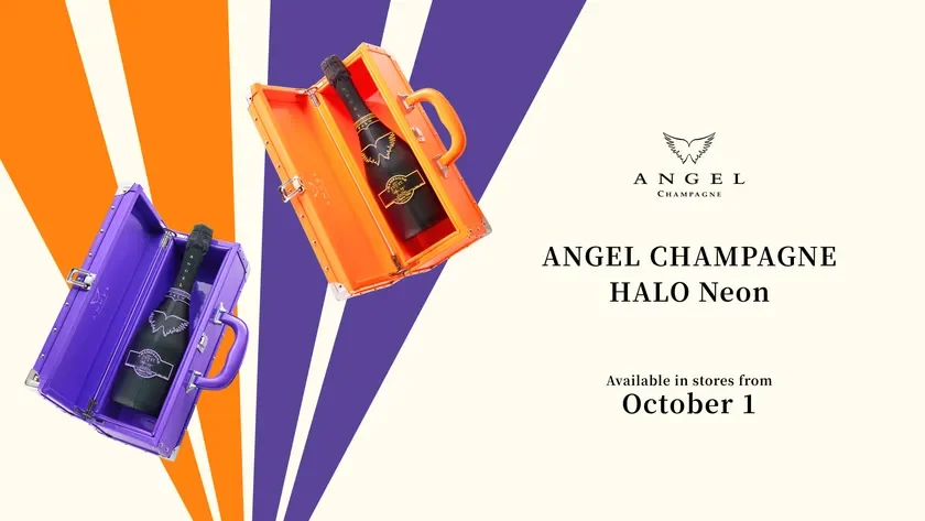 「ANGEL CHAMPAGNE HALO Neon」に新色PurpleとOrangeが登場、全6色のラインナップに