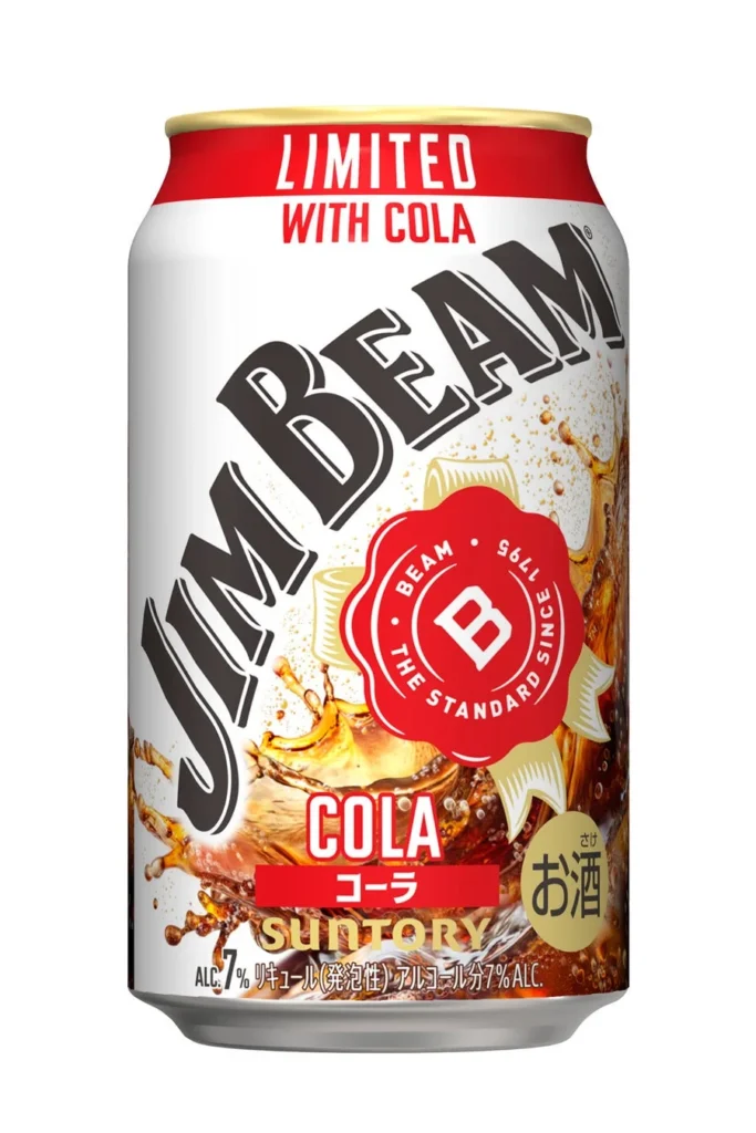 「ジムビーム〈コーラ〉缶」が期間限定で新登場！世界No.1バーボンがコーラと出会う