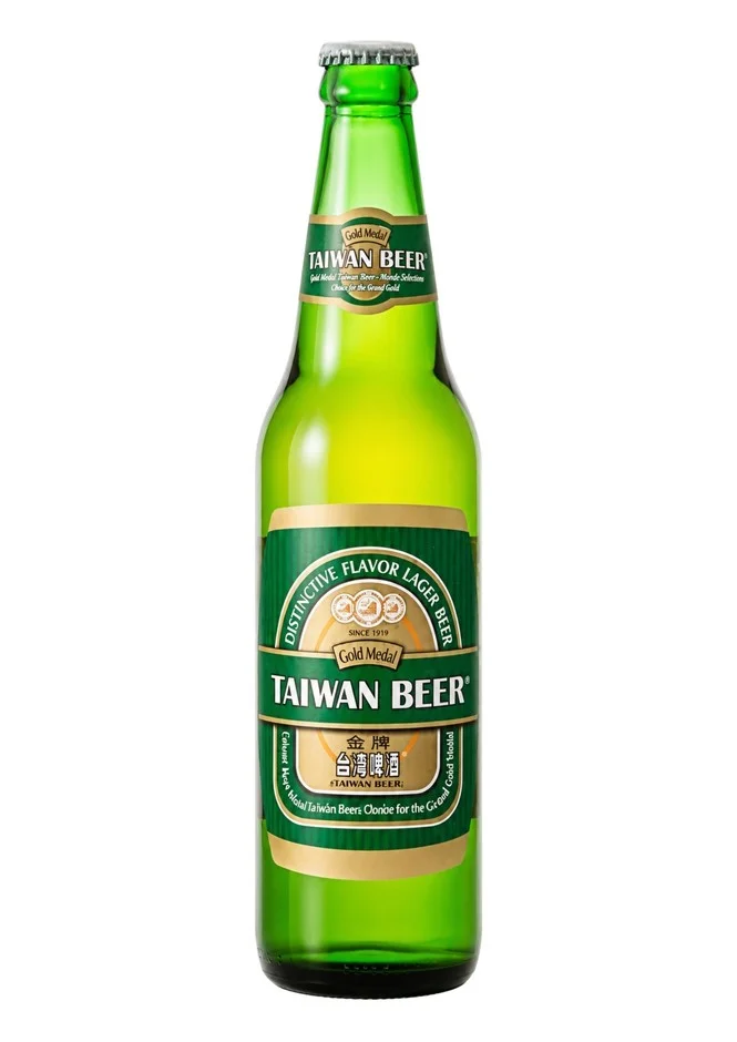金牌台湾ビールのボトル