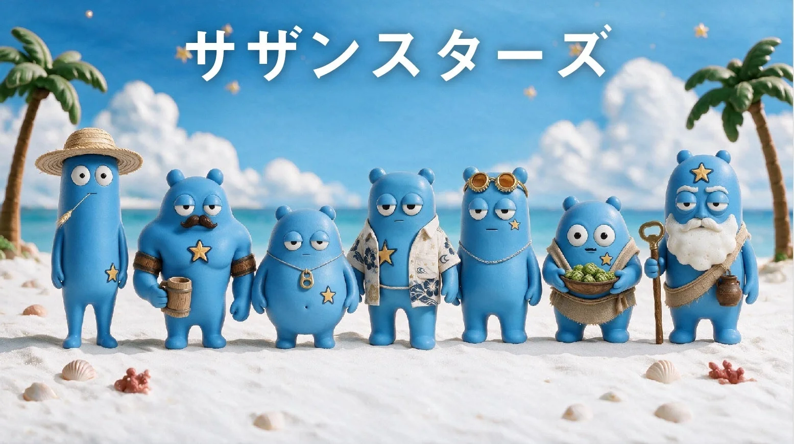サザンスターズのキャラクター