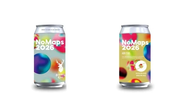 NoMaps2026オリジナルクラフトビールが登場!北海道の2ブルワリーが個性豊かな一杯を醸造