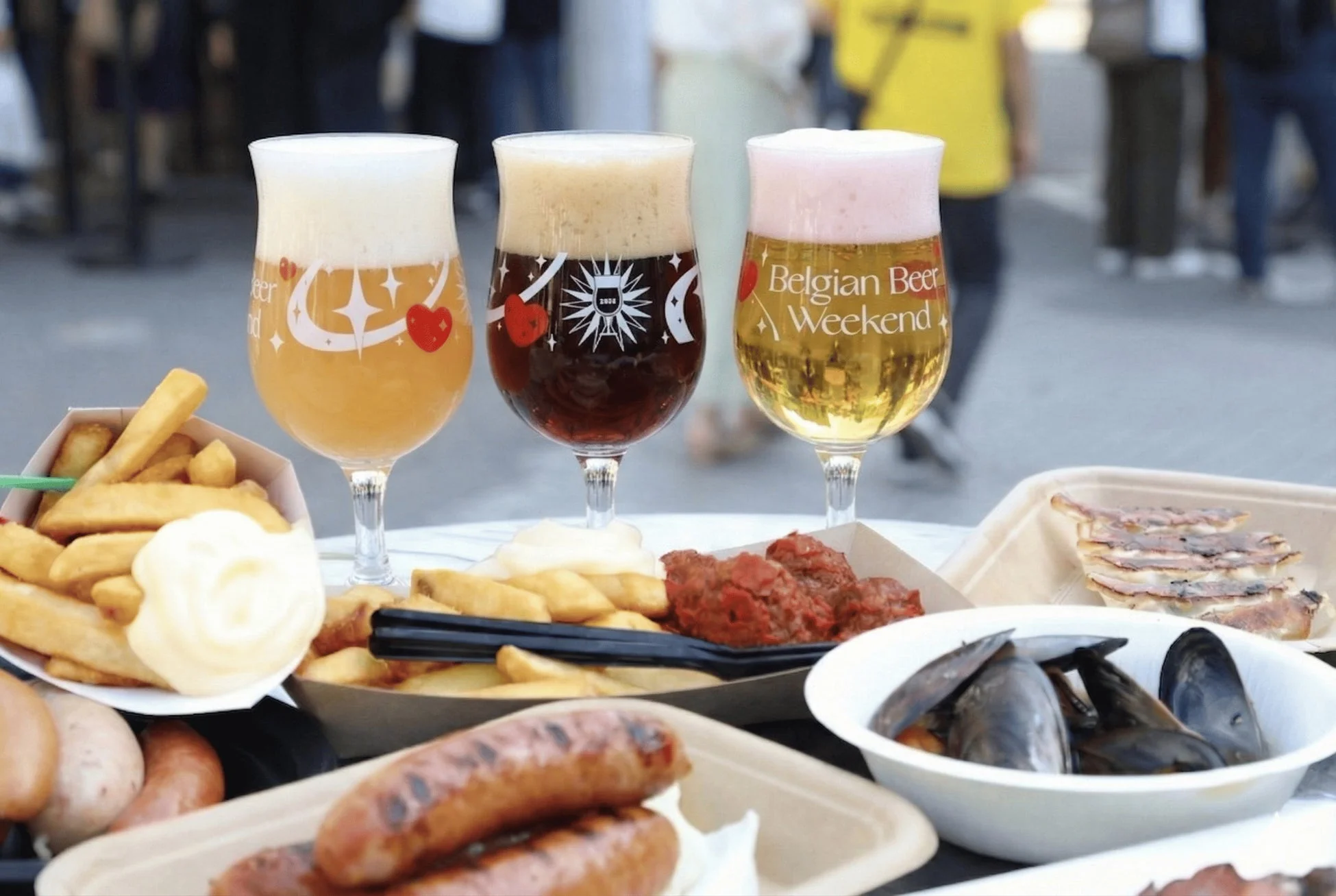 ベルギービールと料理の組み合わせ