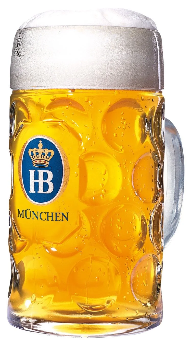 ホフブロイのビールジョッキ