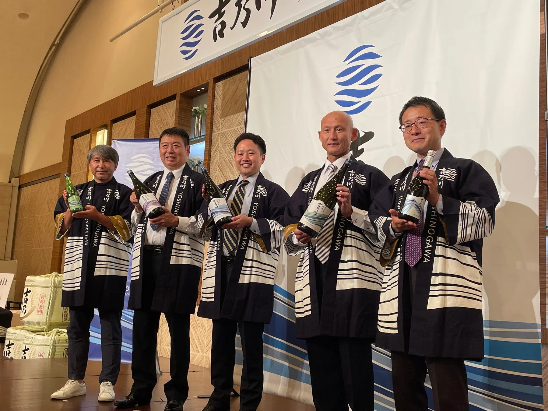 リブランド発表会の様子