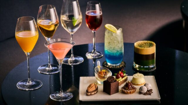 【ヒルトン横浜】お酒を愉しむ夜のスイーツセット「Dolce Vivo (ドルチェヴィーヴォ)」が新登場
