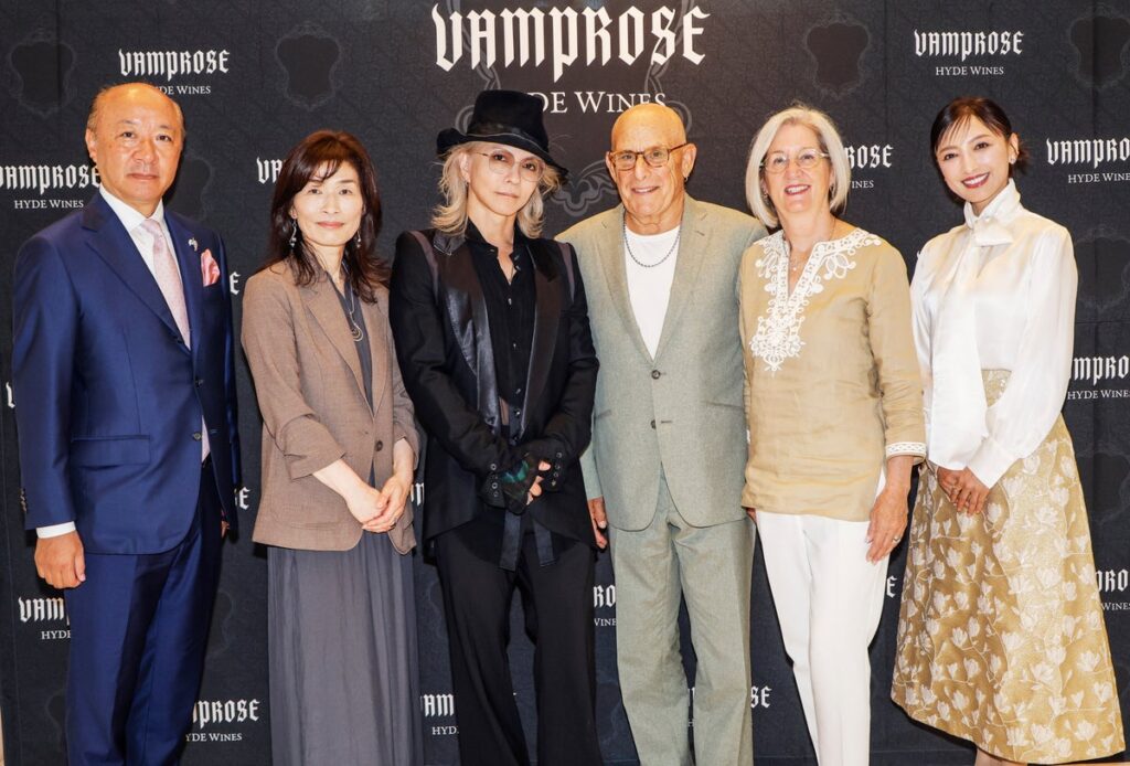 HYDEプロデュースの至高のワインブランド『VAMPROSE – HYDE WINES -』待望のシャンパーニュシリーズ発売開始