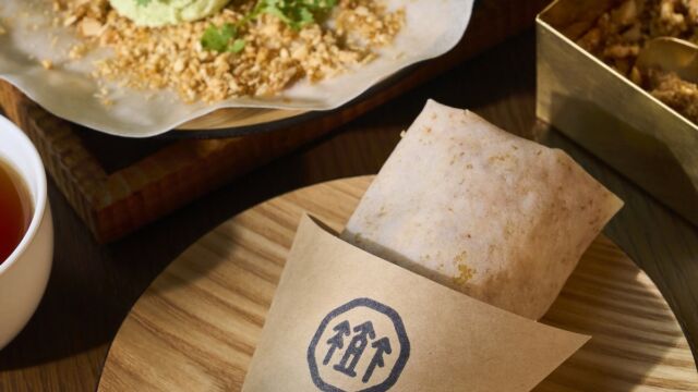 フージンツリー原宿クエスト店に店舗限定ランチコース登場　締めは巨大ピーナッツ飴を削る台湾式アイスクレープ