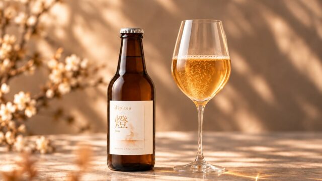 小島瑠璃子が手がける「dipitea」、スパークリングほうじ茶「燈 -tou-」を10月20日発売