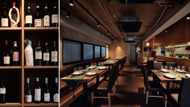 「イタリアにお邪魔する」をコンセプトに、名古屋・池下に食材店×イタリアン「QQ（クイント・クインテ）」がオープン。食材店で選んだワインを奥のレストランで味わう「角打ちペアリング」も