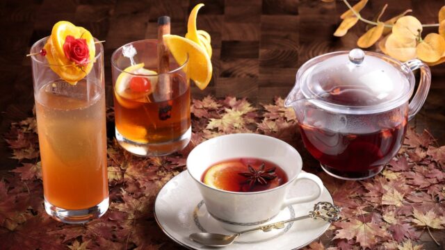 【シェラトン都ホテル大阪】11月1日は「紅茶の日」 紅茶の豊かな香りと味わいを楽しむ3種類のティーカクテルを期間限定で販売