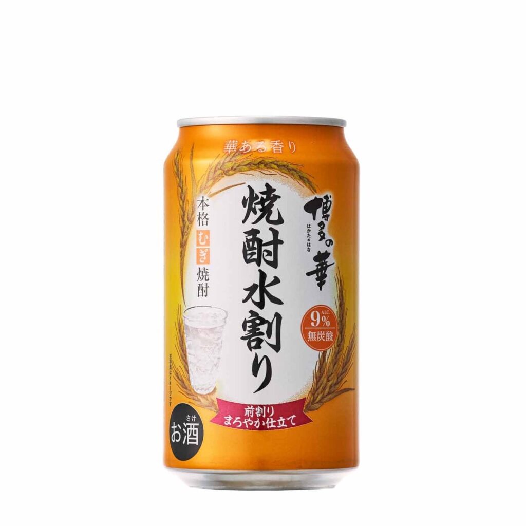 本格焼酎「博多の華 むぎ」から“前割りまろやか仕立て”の水割り缶「博多の華 むぎ 焼酎水割り」が新登場！セブン‐イレブン酒類取扱店舗（沖縄県を除く※）で先行発売
