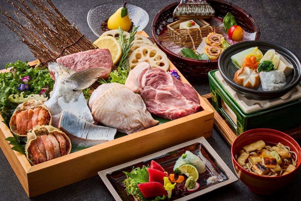 真鱈のちり鍋に本鮪とごまふぐの昆布〆も。ホテルメトロポリタン「旬香」の冬の「四季彩コース」