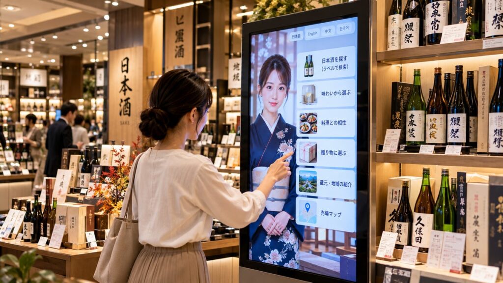 日本酒も、ワインも、お茶も。好みや料理に合う一杯を案内する「MISE-demo CONTENTS SOMMELIER（ソムリエ）」